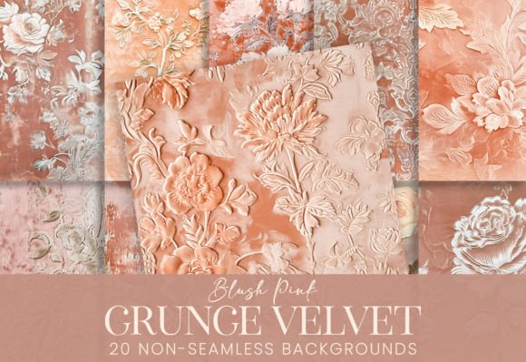 Download Grunge Velvet Blush Pink Fabric Texture - Premium Resources