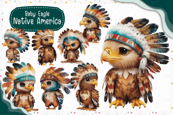 Download Baby Eagle Native American Sublimation - Sublimation Collection