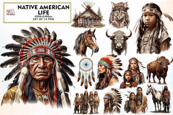 Download Native American Life Sublimation - Sublimation Collection